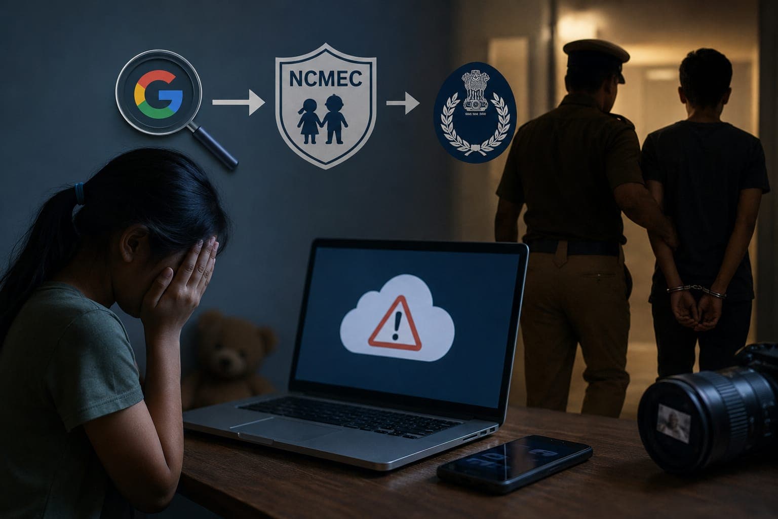 Google Alert Leads to Arrest in Kanpur Child Exploitation Case